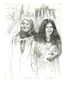 „Stadtbild“ zwei Arbeiterinnen in Berlin